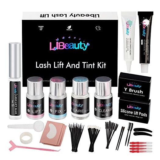 Libeauty Black Lash Lift and Color Kit, Brow Lamination and Color Kit
