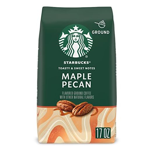 Starbucks Ground Coffee—Maple Pecan Flavored Coffee—Naturally Flavored—100% Arabica—1 bag (17 oz) | Starbucks