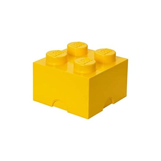 LEGO 40030632 Storage Box Brick 4 Bright Yellow