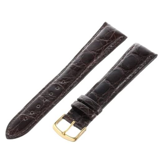Hadley-Roma Men's 22mm Leather Watch Strap, Color:Brown (Model: MS2001LB-220)