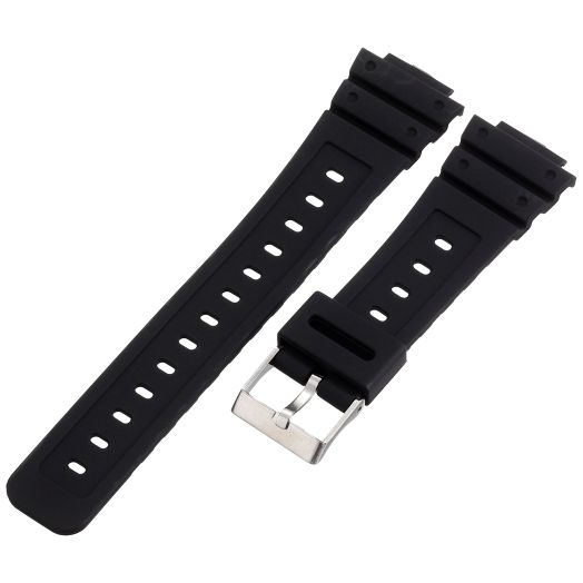 Hadley-Roma MS3210RA 160 16mm Polyurethane Black Watch Strap