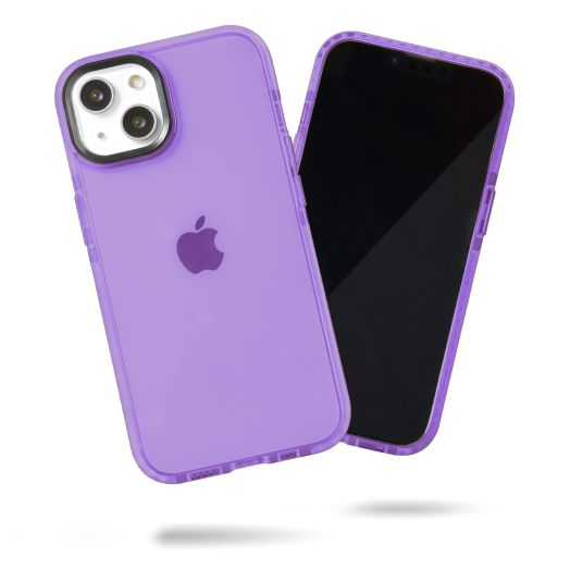 SteepLab Barrier Case for iPhone 13 (2021, 6.1" Screen) - Impact Absorbing Case with Full Body Protection and Raised Bezel (Fresh Purple Lavender)