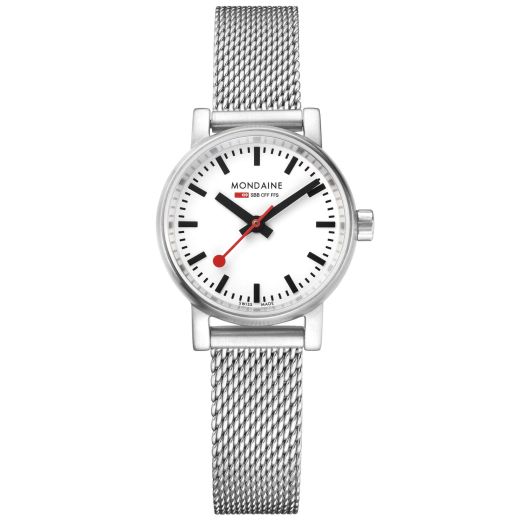 Mondaine Evo2 Womens Watch 26mm - Official Swiss Railways Wrist Watch 30m Water Resistant Sapphire Crystal - Different Variations