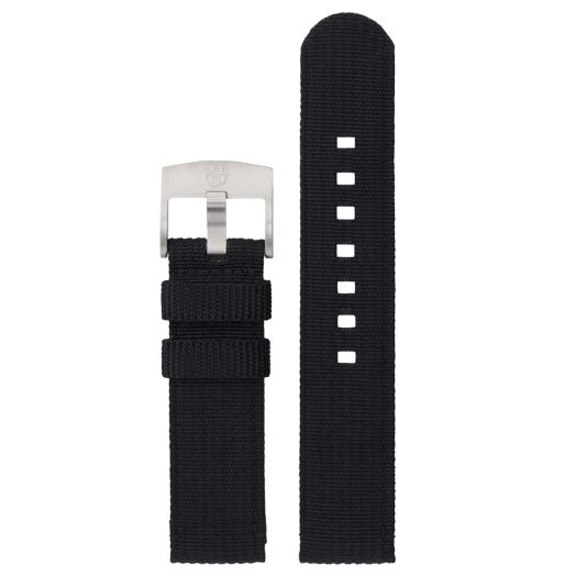 Luminox Men's Black 22mm 1760 Series Nylon Watch Band