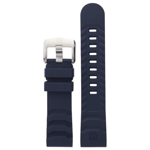 Luminox Men's Dark Blue 24mm 3250 Navy SEAL Series Rubber Watch Band