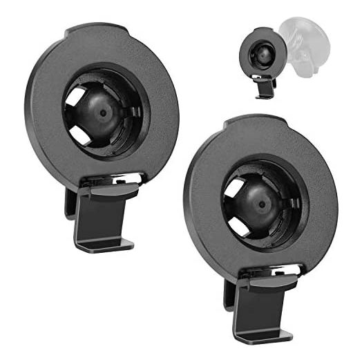 Garmin Accessories GPS Bracket Cradle Mount Compatible with Garmin Nuvi 42LM 44 52LM 54 55LMT 56 58 2407 2408 2447 2448 2467 2497 2507 2508 2547 2548 2557 2567 2577 Nuvi GPS (2 Pack)