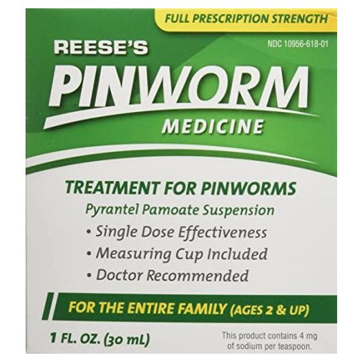 REESE'S PIN Worm Medicine 1 OZ PYRANTEL PAMOATE Suspension -(Pack of 3)