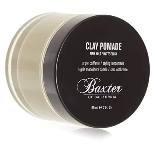 Baxter of California Clay Pomade, Firm Hold, Matte Finish, Hair Pomade, 2 Ounces