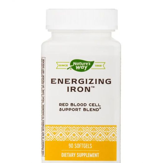 Nature's Way Energizing Iron - 90 Softgels