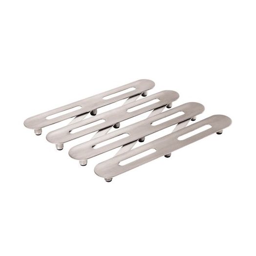 Oggi Stainless Steel Expandable Trivet with Rubber Feet