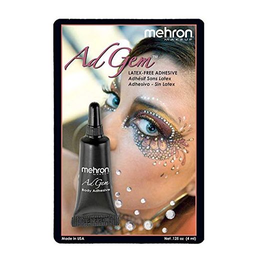 Mehron AdGem Acrylic Adhesive, 0.125 oz