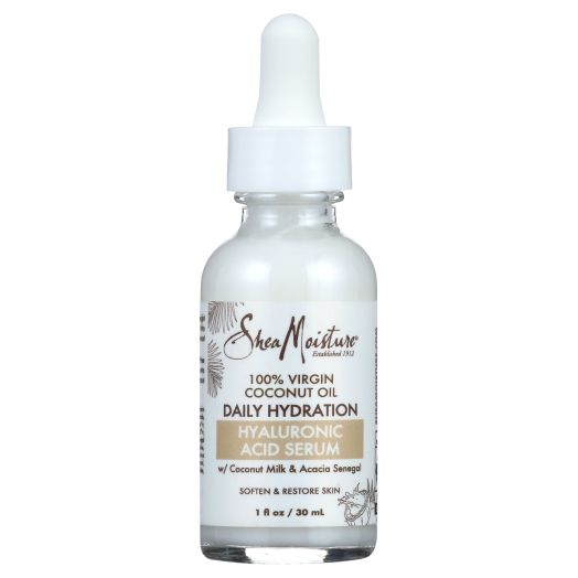 SheaMoisture Hyaluronic Acid Serum 100% Virgin Coconut Oil 1 oz