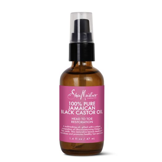 SheaMoisture Head To Toe Oil and Hair Oil Jamaican Black Castor Oil, 1.6 oz