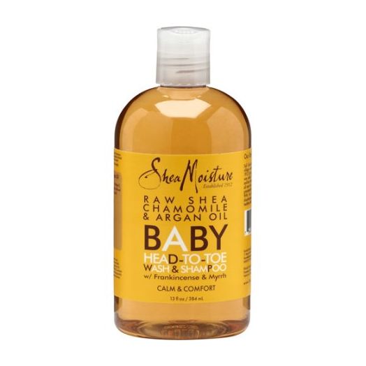 Shea Moisture Baby Head-To-Toe Wash & Shampoo Raw Shea Chamomile & Argan Oil, 13 oz