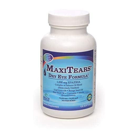 MedOp MaxiTears® Dry Eye Formula 120 softgels, 1bottle