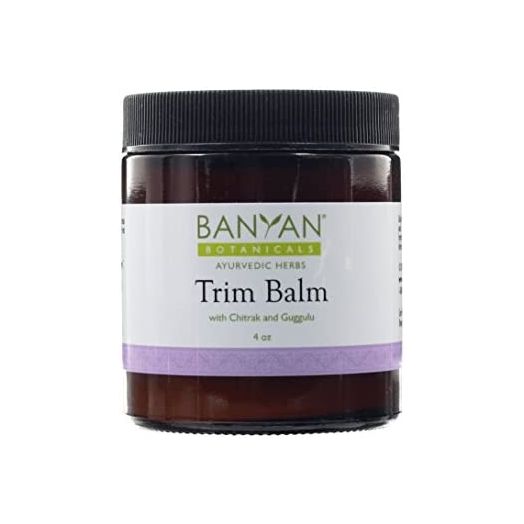 Banyan Botanicals Trim Balm, Certified Organic, 4 oz, Chitrak and Guggulu Increases Metabolism