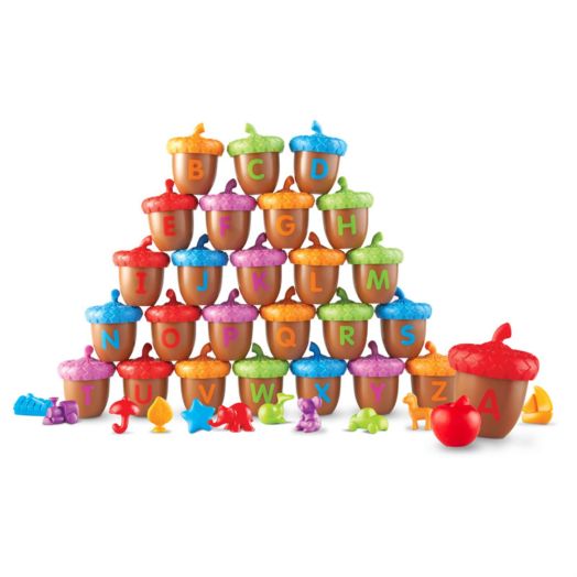 Learning Resources Alphabet Acorns Activity Set, 78 Pieces