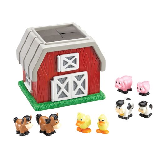 Learning Resources Hide-N-Go Moo, Preschool Toys, Sensory Awareness, 9 Pieces, Ages 2+