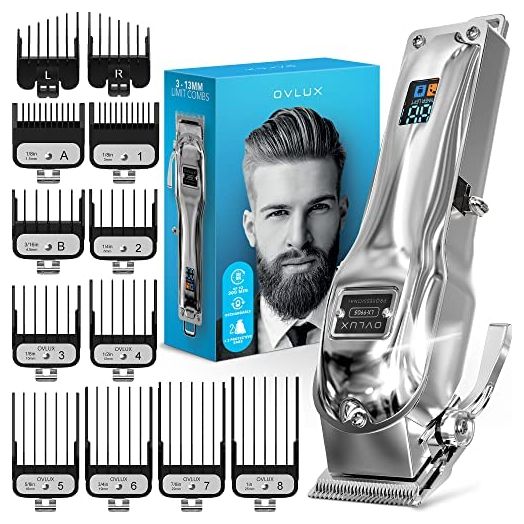 [Newest 2022] Hair Clippers, Silver