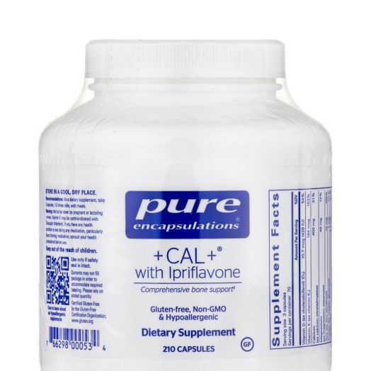 Pure Encapsulations +CAL+ with Ipriflavone - 210 Capsules