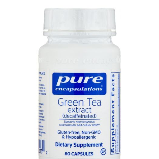 Pure Encapsulations Green Tea Extract (decaffeinated) - 60 Capsules