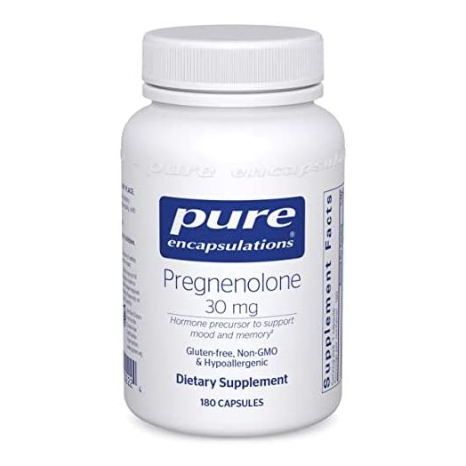 Pure Encapsulations Pregnenolone 30 mg | Supplement to Support The Immune System, Memory, and Hormone Balance* | 180 Capsules | Pure Encapsulations