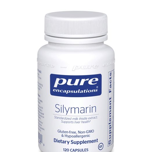 Pure Encapsulations Silymarin (Milk Thistle Extract) - 120 Capsules