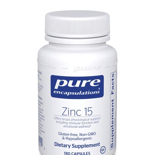 Pure Encapsulations Zinc 15 - 180 Capsules