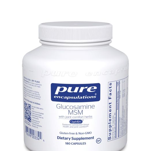 Pure Encapsulations Glucosamine MSM - 180 Capsules