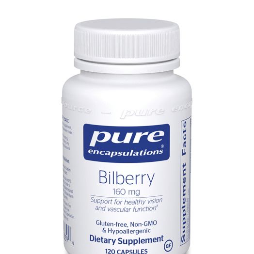 Pure Encapsulations Bilberry 160 mg - 120 Capsules