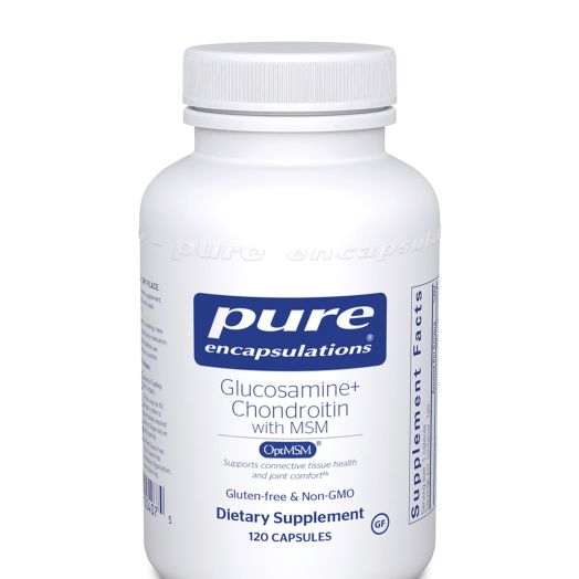 Pure Encapsulations Glucosamine + Chondroitin with MSM - 120 Capsules