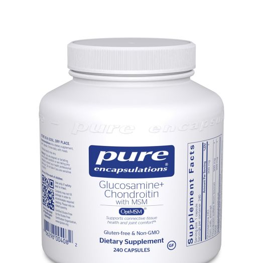 Pure Encapsulations Glucosamine Chondroitin with MSM - 240 Capsules
