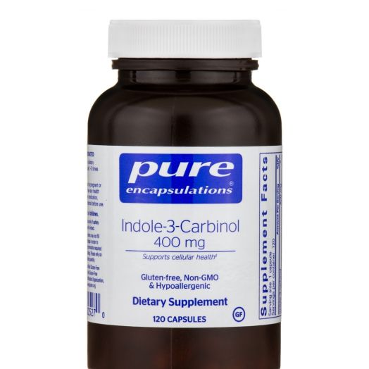 Pure Encapsulations Indole-3-Carbinol 400 mg - 120 Capsules