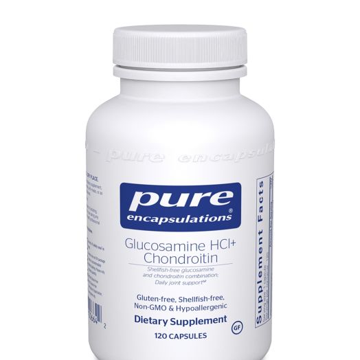 Pure Encapsulations Glucosamine HCL + Chondroitin - 120 Capsules