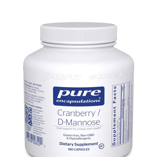 Pure Encapsulations Cranberry / d-Mannose - 180 Capsules