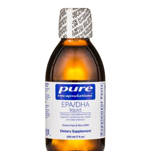 Pure Encapsulations EPA/DHA Liquid, Lemon Flavor - 7 fl. oz (200 ml)