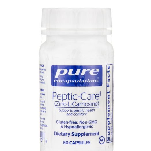 Pure Encapsulations Peptic-Care (Zinc-L-Carnosine) - 60 Capsules