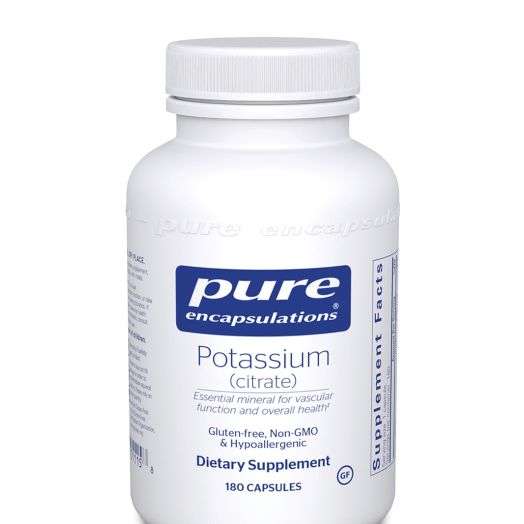 Pure Encapsulations Potassium (Citrate) - 180 Capsules