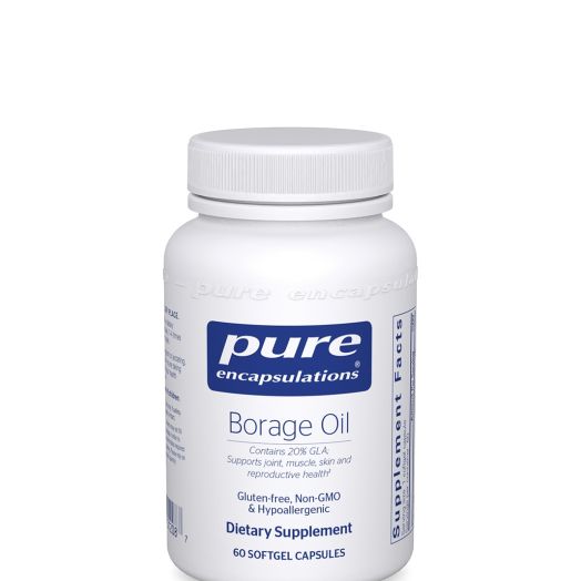 Pure Encapsulations Borage Oil 1,000 mg - 60 Softgel Capsules