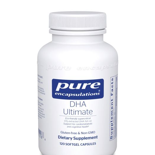 Pure Encapsulations DHA Ultimate - 120 Softgel Capsules