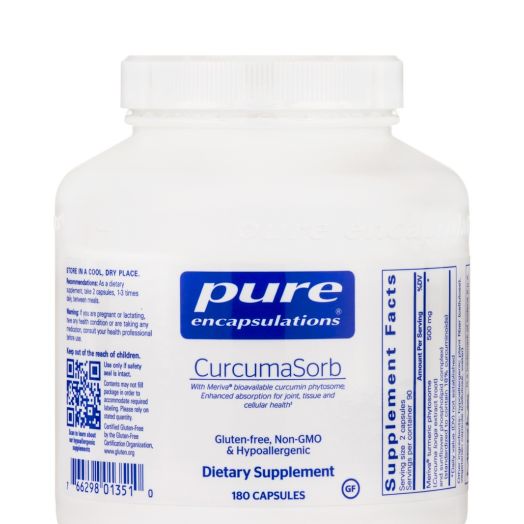 Pure Encapsulations CurcumaSorb - 180 Capsules