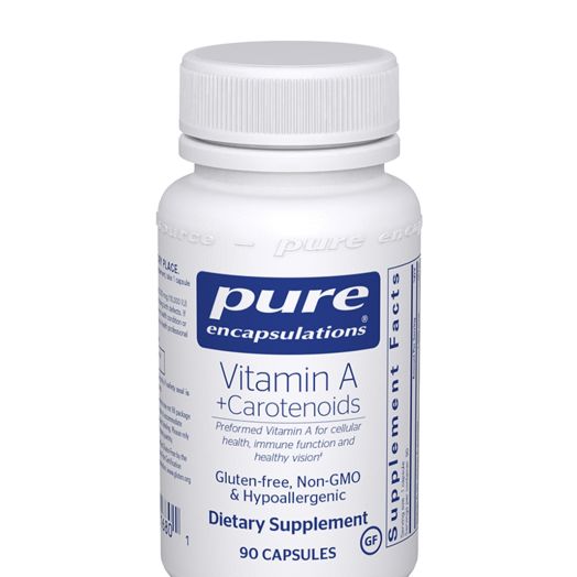 Pure Encapsulations Vitamin A+ Carotenoids - 90 Capsules