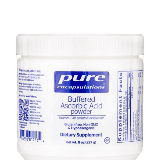 Pure Encapsulations Buffered Ascorbic Acid Powder - 8 oz (227 Grams)