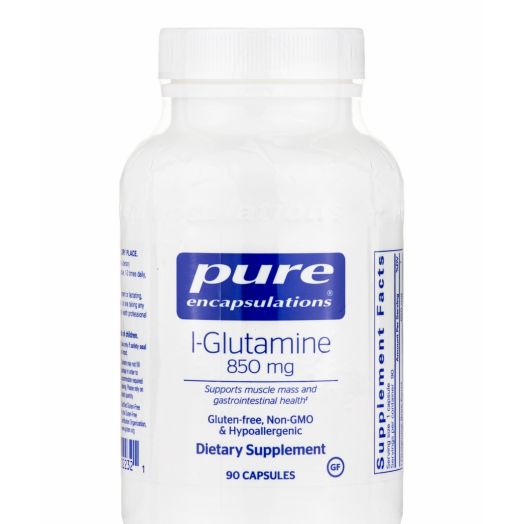 Pure Encapsulations L-Glutamine 850 mg - 90 Capsules