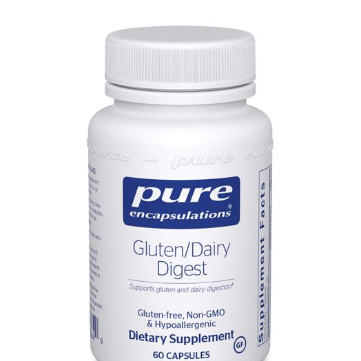 Pure Encapsulations Gluten/Dairy Digest - 60 Capsules