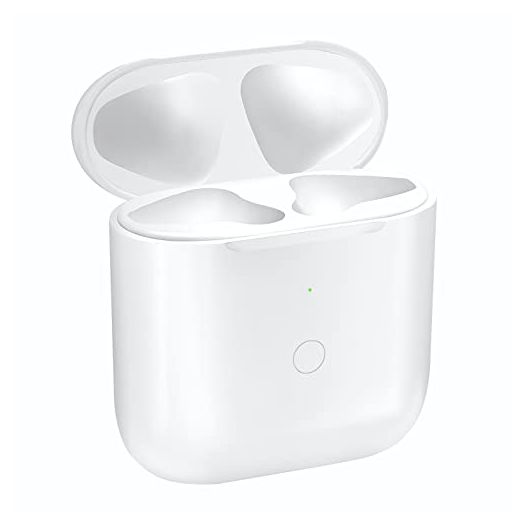 Wireless Charging Case Compatible with Airpods 1st 2nd Generation with Bluetooth Pairing Button,Replacement Air Pods Charger Case Only(No Earbuds)