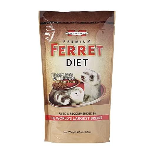 Marshall Premium Ferret Diet, 22-Ounce, Small