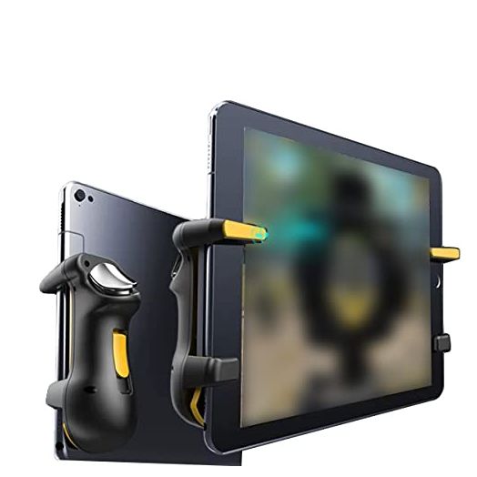 Gamepad Joystick, Adults Kids High Frequency Better View Shooting Game Tablet Trigger Gamepad Joystick For IPad, Suitable for Home, Travel, Party and More