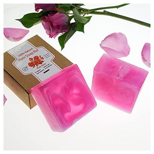 Yoni Soap Bars Vaginal Wash PCS Of 2, Ph Balance for Women Yoni Wash Vaginial Deodorants, Organic Yoni Bar Soap Handmade Vagina Soap Natural Feminine Wash, Vaginal Care Soap with Bubble Net 3.53 oz