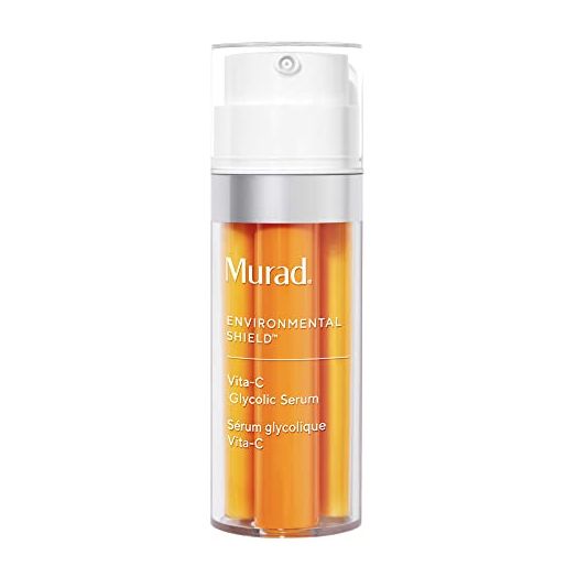 Murad Environmental Shield Vita-C Glycolic Brightening Serum - Vitamin C Face Serum - Gold Stabilized Vitamin C Serum for Face with Glycolic Acid - Skin Brightening Serum for Face